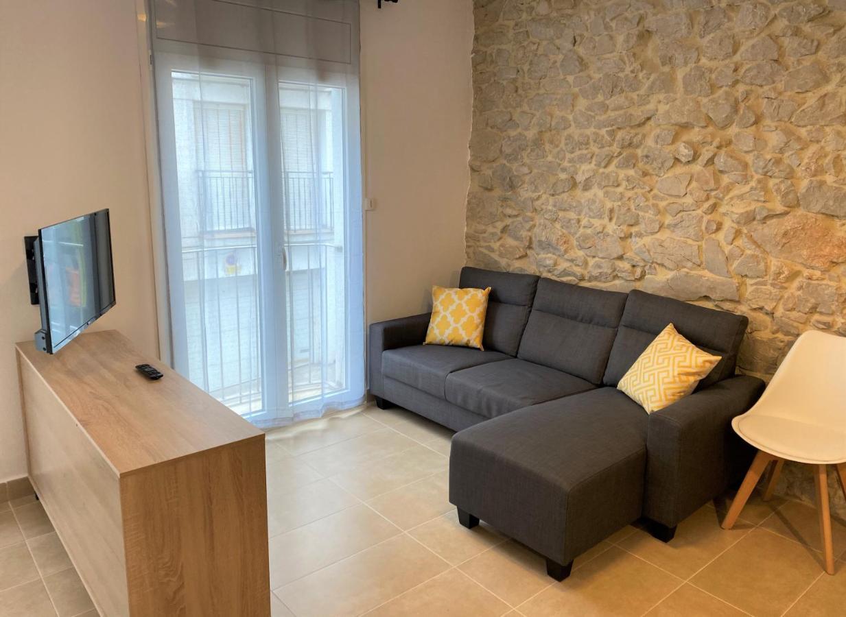 Apartaments L'Escala Centre Exteriör bild